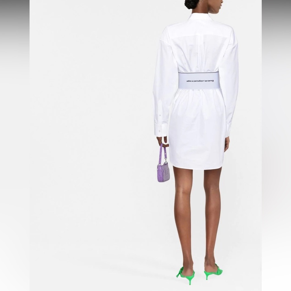 Alexander Wang button down White Dress